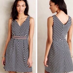 Anthropologie Maeve Mitered Dress